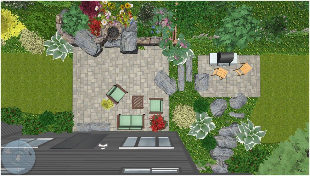 Classic Nursery & Landscape Co. Design layout model