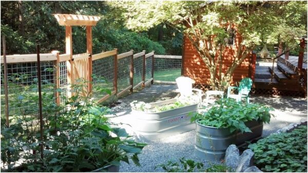 Classic Nursery & Landscape Co. Design and Construction edible gardening wood fence