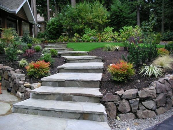 Classic Nursery & Landscape Co. Design and Construction masonry stairs