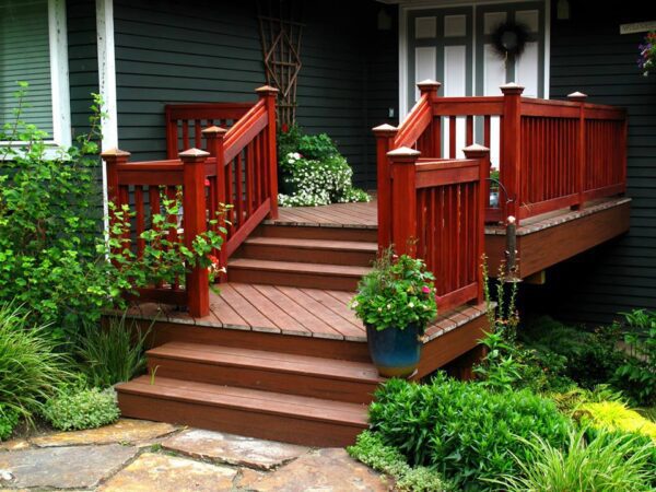 Classic Nursery & Landscape Co. Design and Construction wood stairs